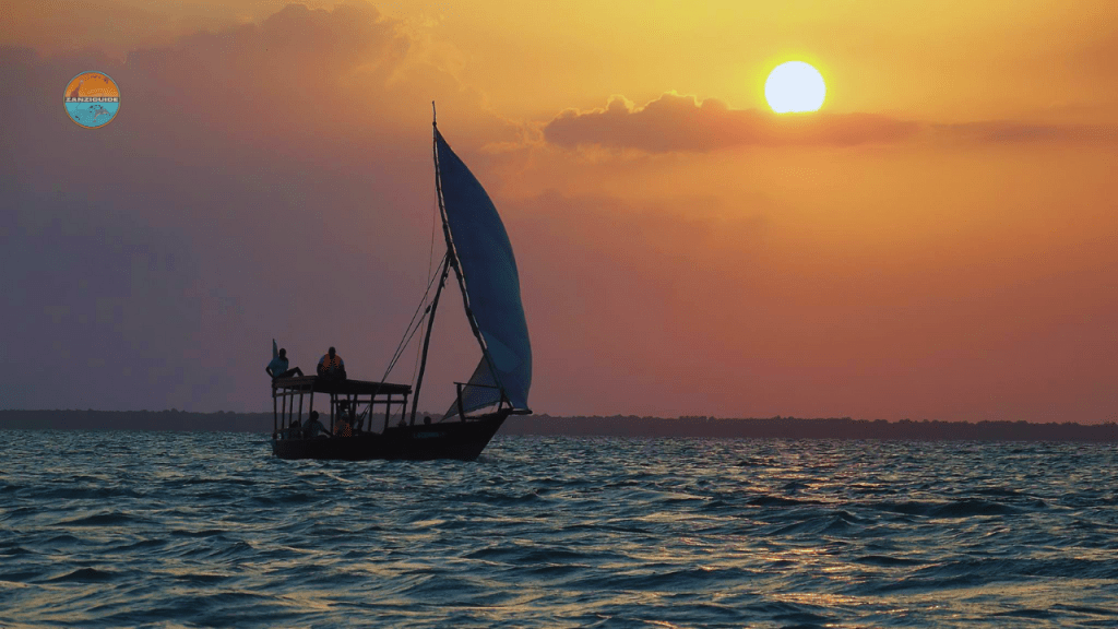 Balade en Dhow couché de soleil salim guide touristique