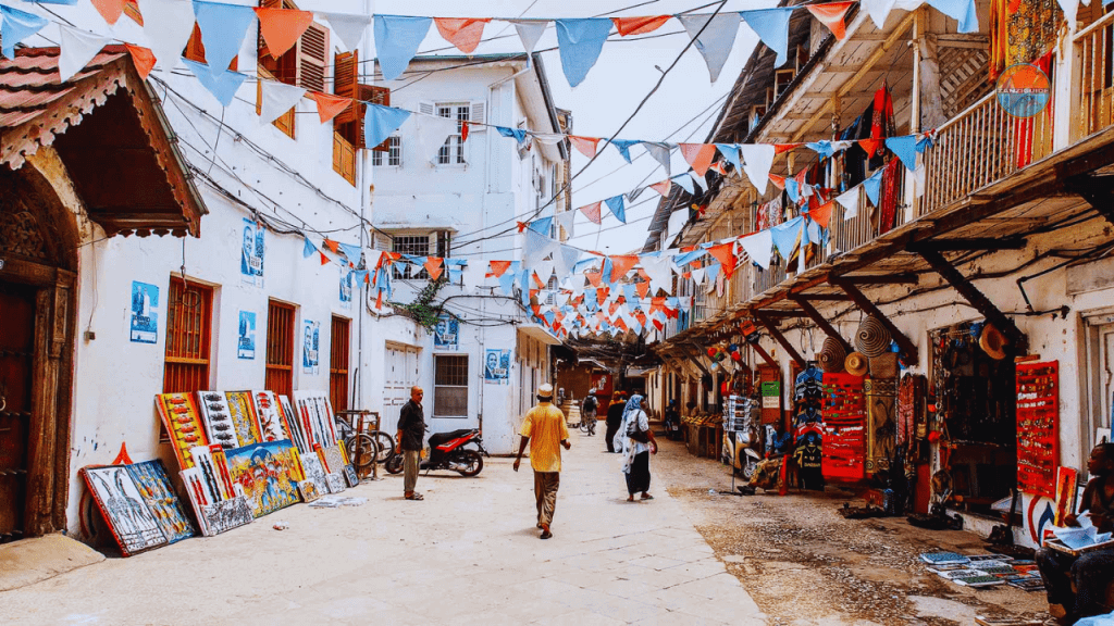 Ruelles de Stone Town ZANZIGUIDE salim guide touristique